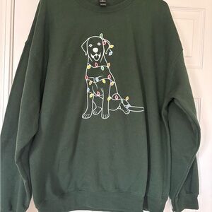 Christmas Dog Labrador Sweatshirt